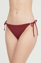 Plavkové kalhotky Calvin Klein spodní burgundské KW0KW02069.PPYX