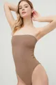 коричневий Суцільний купальник Calvin Klein Жіночий