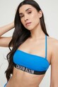 Calvin Klein biustonosz kąpielowy lekko usztywniana niebieski KW0KW01966.PPYX
