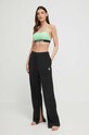 Oblečení Plavková podprsenka Calvin Klein KW0KW01966.PPYX zelená