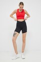Reebok top da allenamento Lux Perform HS7801 rosso SS23