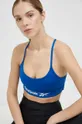 блакитний Спортивний бюстгальтер Reebok Workout Ready Commercial Жіночий