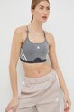 Adidas Performance sutien sport Aeroreact HC7870 gri SS23