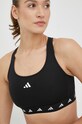 Спортен сутиен adidas Performance Powerreact черен HN7273