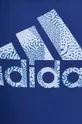 niebieski adidas Performance jednoczęściowy strój kąpielowy Big Logo