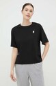 Пижамная футболка Dkny трикотаж чёрный YI2422635