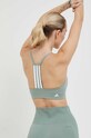 Odzież adidas Performance biustonosz sportowy Aeroimpact HS2898 zielony