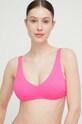Hollister Co. biustonosz kąpielowy bez fiszbinów różowy KI311.3079.612