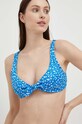 Hollister Co. sutien de baie usor rigidizat albastru KI311.3090.201