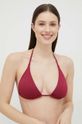Hollister Co. biustonosz kąpielowy lekko usztywniana bordowy KI311.3096.522