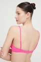 Plavková podprsenka Hollister Co. KI311.3160.612 ružová SS23