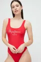 crvena Jednodijelni kupaći kostim Pepe Jeans Olena Ženski