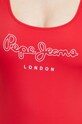 Pepe Jeans jednoczęściowy strój kąpielowy Olena PLB10479.217 czerwony