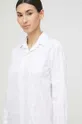 λευκό Βαμβακερό πουκάμισο πιτζάμα Lauren Ralph Lauren