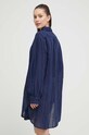 Λινό πουκάμισο παραλίας Polo Ralph Lauren 21264377 σκούρο μπλε AA00