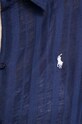 Λινό πουκάμισο παραλίας Polo Ralph Lauren 21264377 σκούρο μπλε
