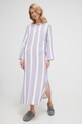 Lauren Ralph Lauren koszula nocna bawełniana wzorzyste multicolor ILN02253