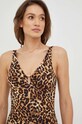 Odzież Lauren Ralph Lauren jednoczęściowy strój kąpielowy 20381016 brązowy