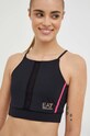 Športová podprsenka EA7 Emporio Armani 3RTH05.TJNRZ čierna SS23