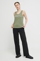 Пижамный топ Roxy ERJZT05475 зелёный SS23