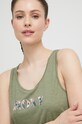 Пижамный топ Roxy зелёный ERJZT05475