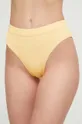 żółty Roxy figi kąpielowe Damski