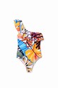 Desigual costum de baie dintr-o bucată 23SWMK12 alb