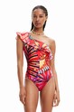 Desigual jednoczęściowy strój kąpielowy 23SWMK12 multicolor SS23