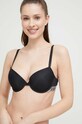 Emporio Armani Underwear sutien cu balene negru 164394.3R235
