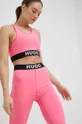 rózsaszín HUGO sportmelltartó Női