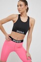 HUGO biustonosz sportowy bez fiszbinów czarny 50488441