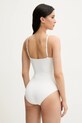 MICHAEL Michael Kors costum de baie dintr-o bucată LOGO TRIM SURPLICE ONE PIECE MM7M759 alb SS25