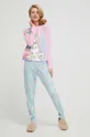 Βαμβακερό παντελόνι πιτζάμα United Colors of Benetton x Looney Tunes  100% Βαμβάκι