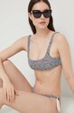 United Colors of Benetton sutien de baie cu două fețe negru 3W3F5R02O.72J