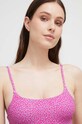 Суцільний купальник United Colors of Benetton фіолетовий 31IU5I00O.72F