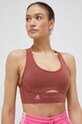 Одежда Спортивный бюстгальтер adidas by Stella McCartney TrueStrength IC5971 коричневый