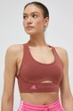 adidas by Stella McCartney biustonosz sportowy TrueStrength Materiał zasadniczy: 64 % Modal, 27 % Poliamid z recyklingu, 9 % Spandex, Podszewka: 81 % Poliester z recyklingu, 19 % Spandex