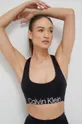 чёрный Спортивный бюстгальтер Calvin Klein Performance Effect Женский