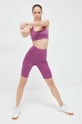 Calvin Klein Performance biustonosz sportowy Essentials 00GWS3K119 fioletowy AW23