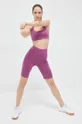 Športová podprsenka Calvin Klein Performance Essentials fialová