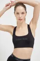 czarny Calvin Klein Performance biustonosz sportowy Essentials Damski