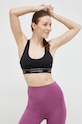 Odzież Calvin Klein Performance biustonosz sportowy CK Athletic 00GWS3K122 czarny