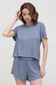 niebieski UGG piżama Damski