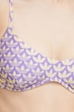 Ρούχα Bikini top adidas Originals H49589 μωβ