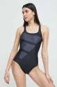 crna Jednodijelni kupaći kostim adidas Performance Big Bars Graphic Ženski