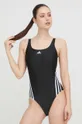 crna Jednodijelni kupaći kostim adidas Performance 3-Stripes Ženski