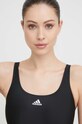 Îmbrăcăminte adidas Performance costum de baie dintr-o bucată 3-Stripes IB5986 negru