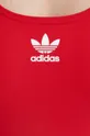 κόκκινο Ολόσωμο μαγιό adidas Performance Adicolor 3-Stripes