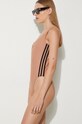 adidas Performance one-piece swimsuit Adicolor orange IC2282