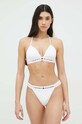 Oblečenie Plavková podprsenka Tommy Hilfiger UW0UW04109.PPYX biela
